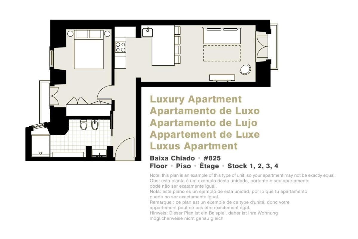 Lisbon Serviced Apartments - Baixa Екстер'єр фото